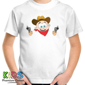 Kaos Distro Kidz Cowboy