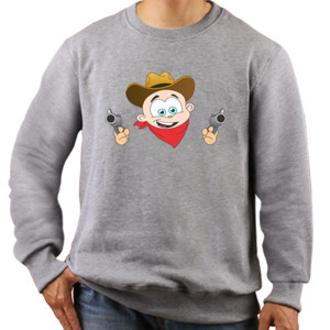 Jaket Sweater Distro Kidz Cowboy
