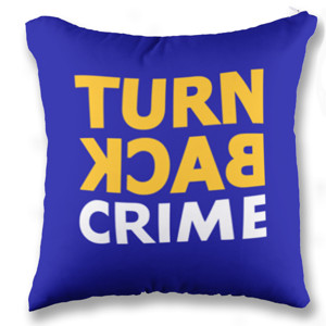 Bantal TURN BACK CRIME