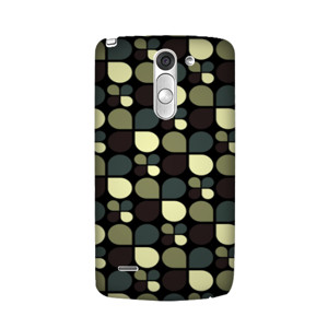 Pattern Retro with Circle_1 0100 Custom Case Casing HP