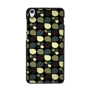 Pattern Retro with Circle_1 0100 Custom Case Casing HP