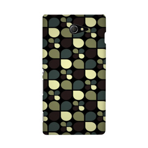 Pattern Retro with Circle_1 0100 Custom Case Casing HP