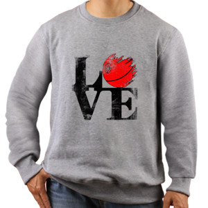Jaket Sweater love