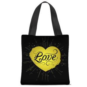 Tas Tote Fullprint Cinta kita