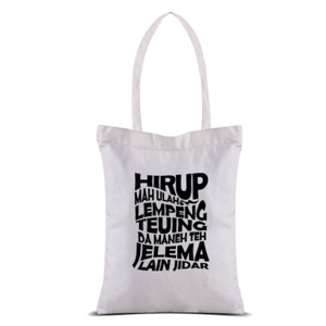 Tas Tote coolztuffs totebag sunda typography 08