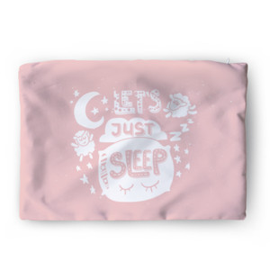 Sarung Bantal Lets just Sleep