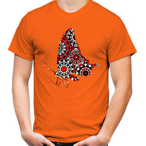 Kaos Kupu-kupu bahagia