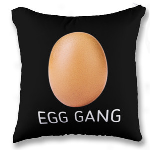 Bantal EGG GANG EDITION