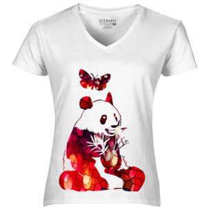 Kaos panda santai