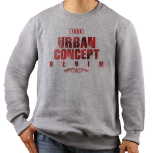 Jaket Sweater Urban Concept - Denim 1988 