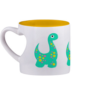 Mug Dino - Mug Hati Warna by Co_mbro