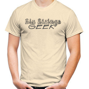 Kaos Six Strings Geek Bright