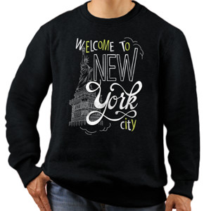 Jaket Sweater Welcome to New York 