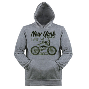 Jaket Hoodie New York Bike