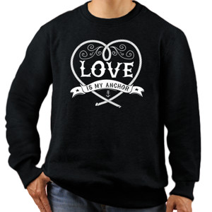 Jaket Sweater Love is My Anchor 
