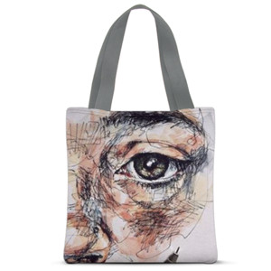 Tas Tote Fullprint TAS TOTE MOTIF EYE