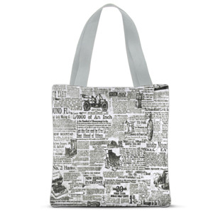 Tas Tote Fullprint newspaper