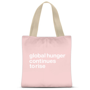 Tas Tote Fullprint global hunger