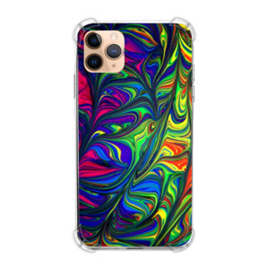 Casing HP Abstract Illustration Yellow, Blue, Green, and Red