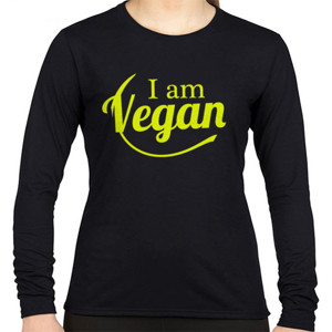 Kaos Kaos Vegan - I am Vegan