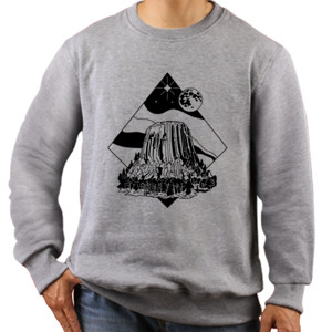 Jaket Sweater Devil's Tower