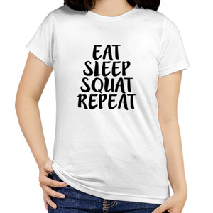 Kaos Eat Sleep Squat Repeat