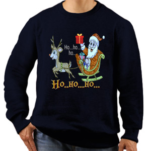 Jaket Sweater Ho..ho...ho...