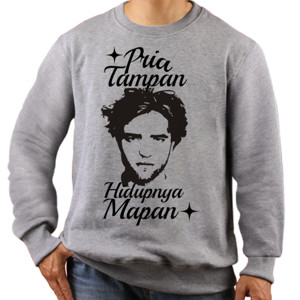 Jaket Sweater Pria Tampan Hidupnya Mapan