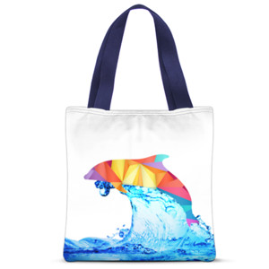 Tas Tote Fullprint Tas dolpine