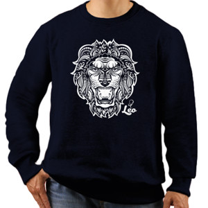 Jaket Sweater Zodiak - Leo Tribal 