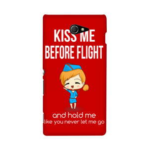 Casing Kiss Me Before Flight Pramugari Casing HP