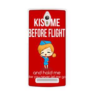 Casing Kiss Me Before Flight Pramugari Casing HP