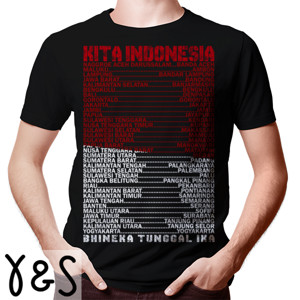 Kaos T-SHIRT KITA INDONESIA