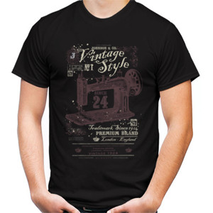 Kaos Kaos Vintage Mesin Jahit (SBQ)