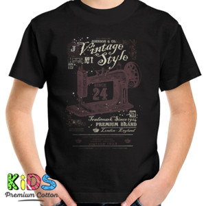 Kaos Kaos Vintage Mesin Jahit (SBQ)