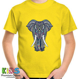 Kaos Gajah India Art