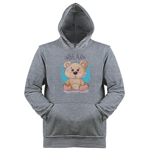 Jaket Hoodie Wanita Bear Lucu