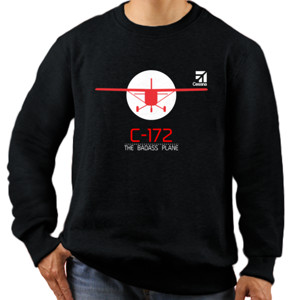 Jaket Sweater CESSNA 172 the badass plane