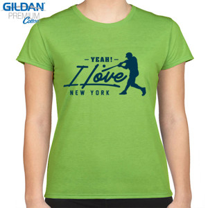 Kaos Yeah I Love New York Baseball