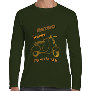Kaos Scooter Retro