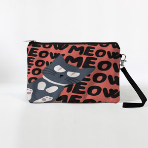 Dompet Pouch The Cat Meow Meow
