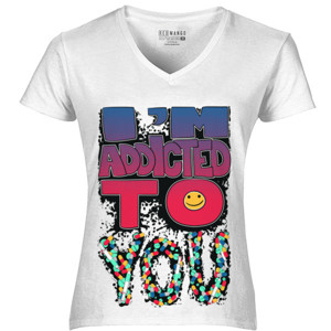 Kaos Dikarikaturin - Iam Addidcted To You