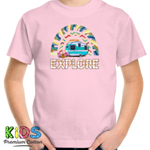 Kaos Kaos Cewe Keren Tema Adventure,Camping,Naik Gunung