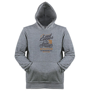 Jaket Hoodie biker road runner
