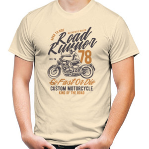 Kaos biker road runner