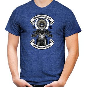 Kaos Indian chief biker