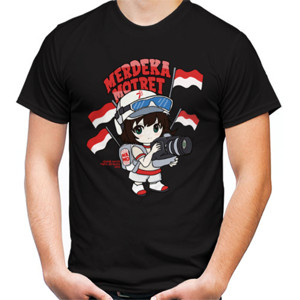 Kaos Fotografer Merdeka Motret