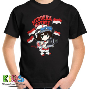 Kaos Fotografer Merdeka Motret