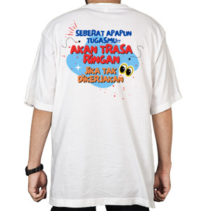 Kaos Oversize Sebarat Apapun