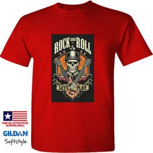 Kaos Skeleton Rock n Roll